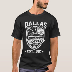 Dallas Texas Star Sticks Hockey Team Est 1967 T-Shirt