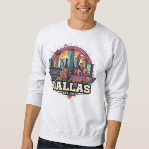 Dallas Texas T-Shirt   Lone Star State City Pride Sweatshirt