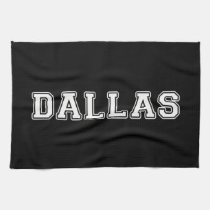 Dallas Texas Tea Towel