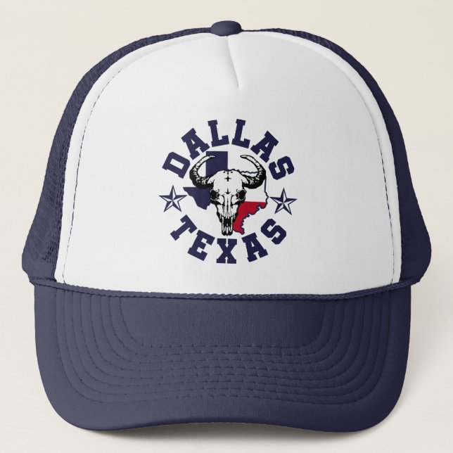 Dallas,Texas Trucker Hat (Front)