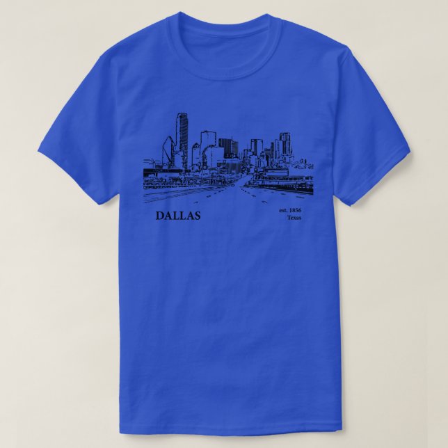 Dallas Texas TShirt 2 (Design Front)