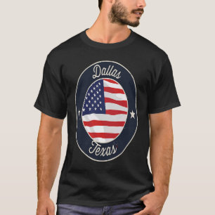 Dallas Texas TX Vacation Souvenir Graphic T-Shirt
