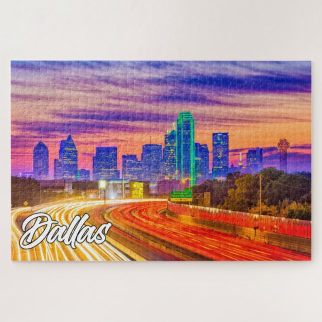 Dallas, Texas, United States Jigsaw Puzzle (Horizontal)