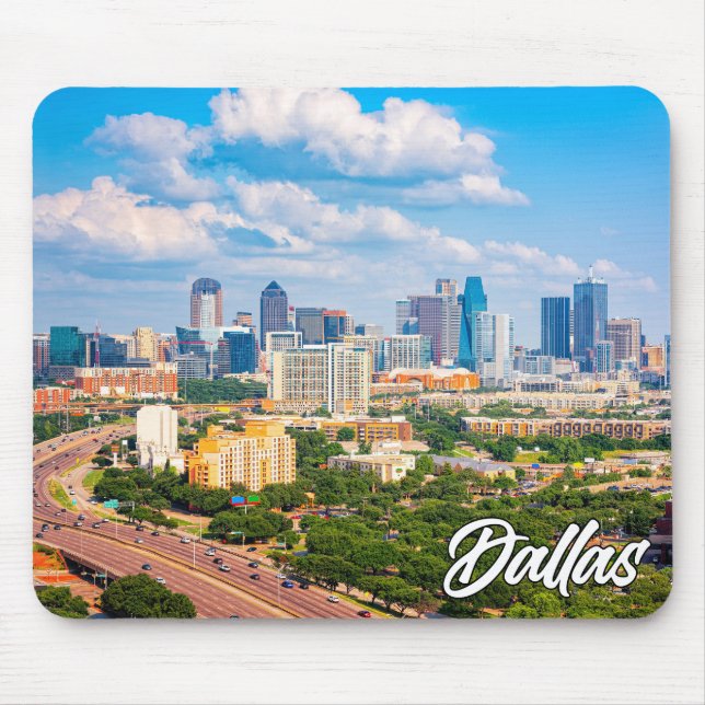 Dallas, Texas, United States Mouse Mat (Front)