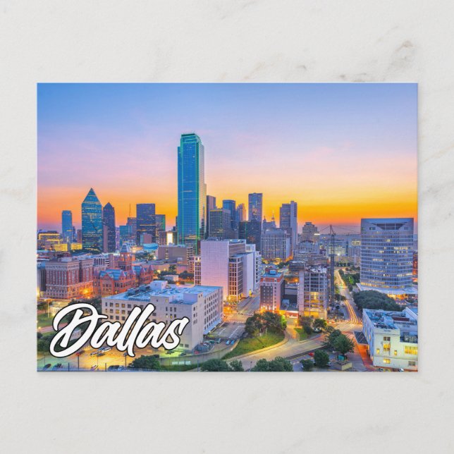 Dallas, Texas, USA Postcard (Front)