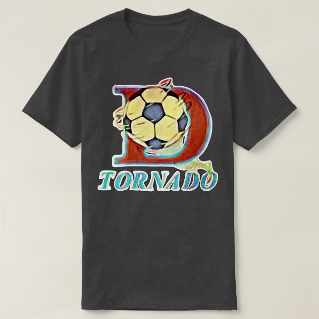 Dallas Tornado Soccer T-Shirt (Design Front)