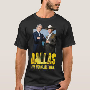 Dallas TV Series Big Two Premium  T-Shirt