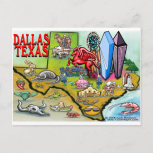 Dallas TX Postcard