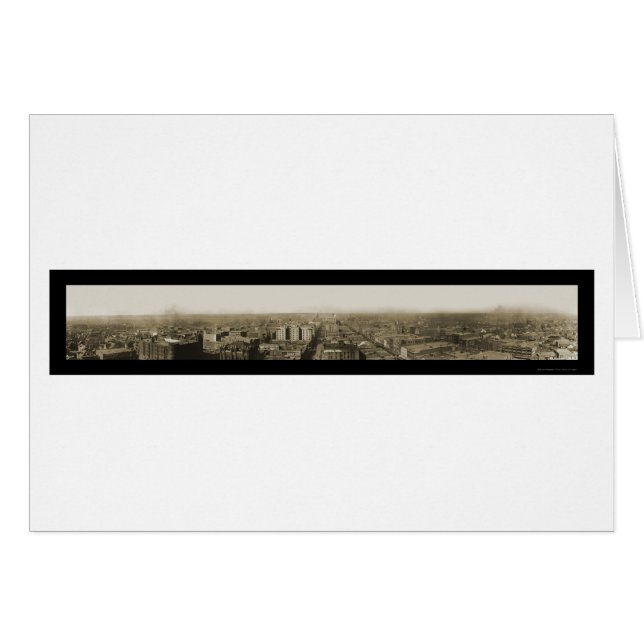 Dallas TX Skyline Photo 1910 (Front Horizontal)