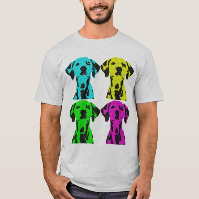 Dalmata Pop art T-Shirt (Front)