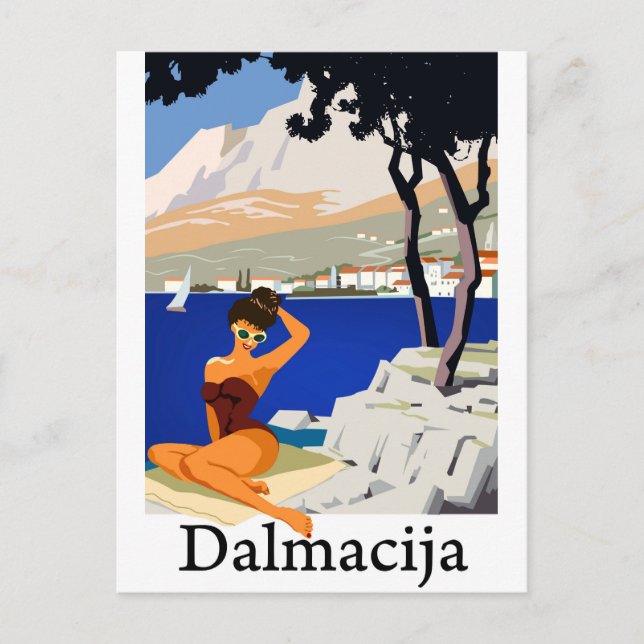 Dalmatia, Croatia Postcard (Front)
