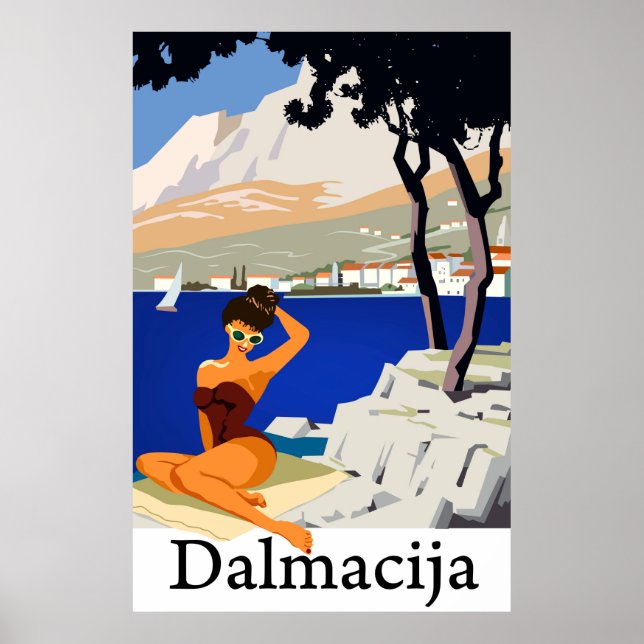 Dalmatia, Croatia Poster (Front)
