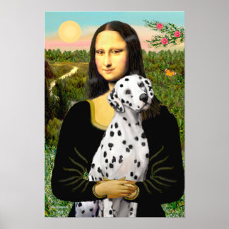 Dalmatian 1 - Mona Lisa Poster