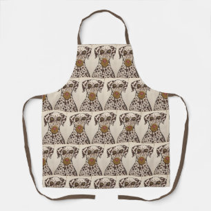 Dalmatian All-Over Print Apron, Medium Apron