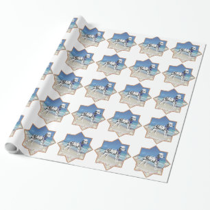 Dalmatian at the Seashore Wrapping Paper