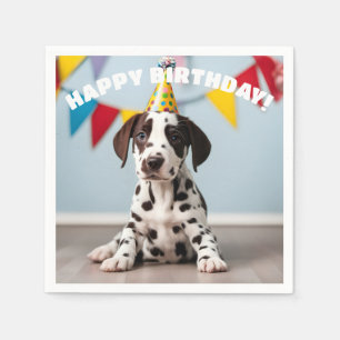 Dalmatian Birthday Party Napkin