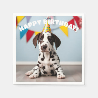 Dalmatian Birthday Party Napkin