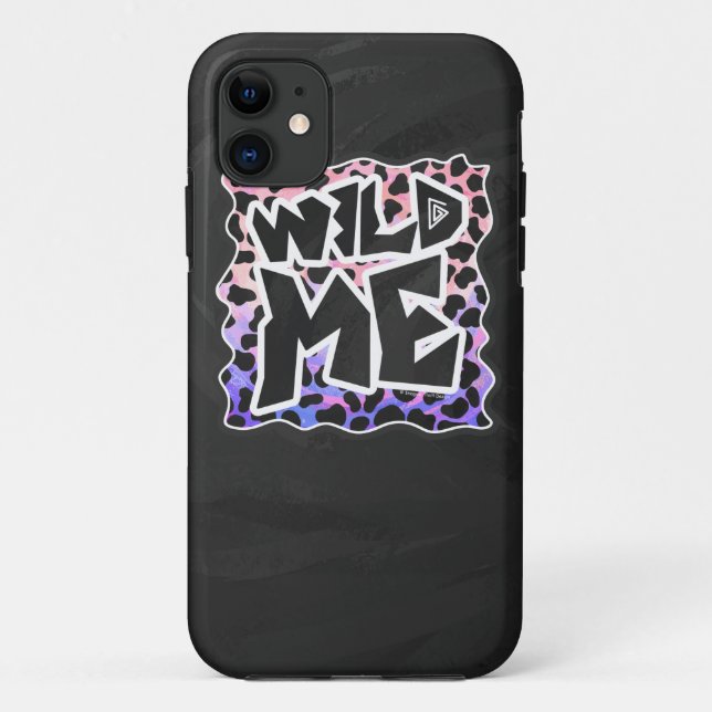 Dalmatian Black and Pink Wild Me Case-Mate iPhone Case (Back)