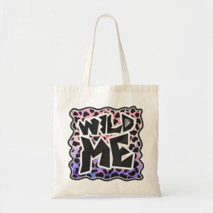 Dalmatian Black and Pink Wild Me Tote Bag