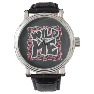Dalmatian Black and Red with Wild Me Watch