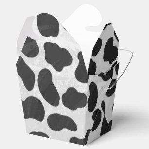 Dalmatian Black and White Print Favour Box