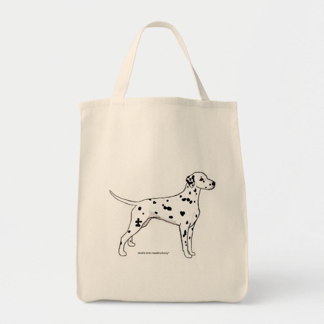 Dalmatian (Black Spotted) Bag (Front)