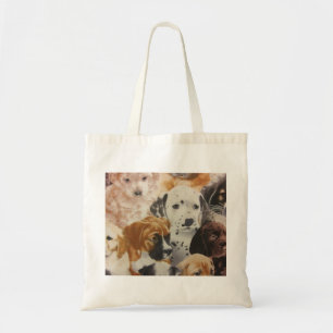 Dalmatian & Boxer Pups Tote Bag