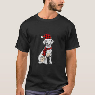 Dalmatian Buffalo Plaid Dalmation Dog Lover Christ T-Shirt