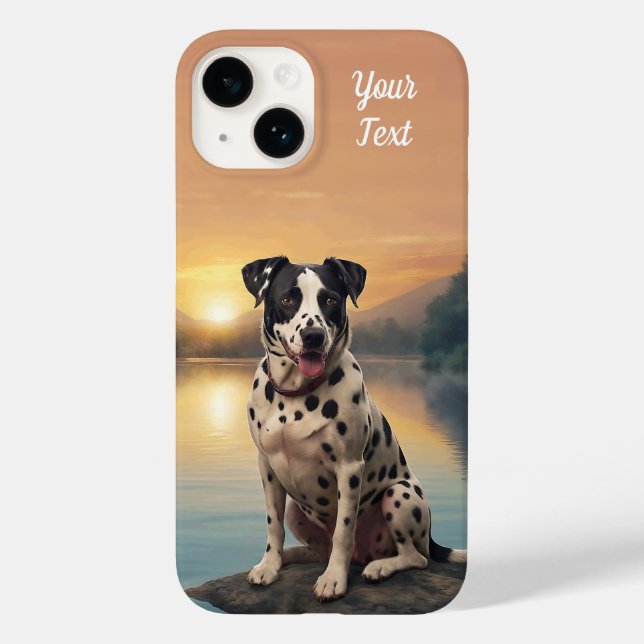 Dalmatian by Lake Case-Mate iPhone Case (Back)