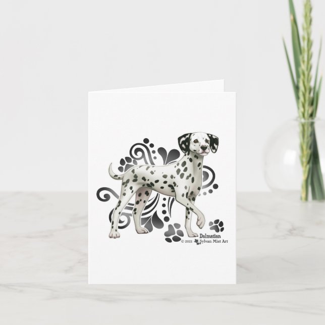 Dalmatian Card (Front)