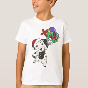 Dalmatian Christmas Dog Winter Animals Dogs T-Shirt