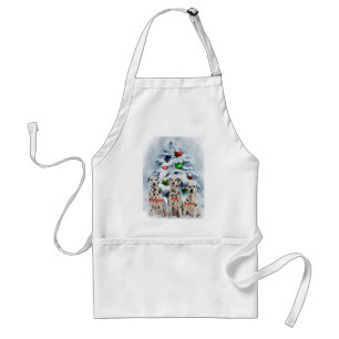 Dalmatian Christmas Gifts Standard Apron