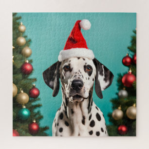 Dalmatian Christmas Jigsaw Puzzle