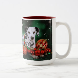 Dalmatian Christmas Mug