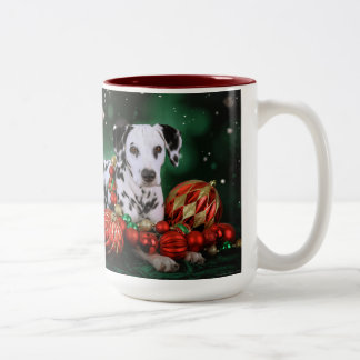 Dalmatian Christmas Mug