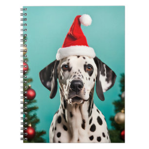 Dalmatian Christmas Notebook