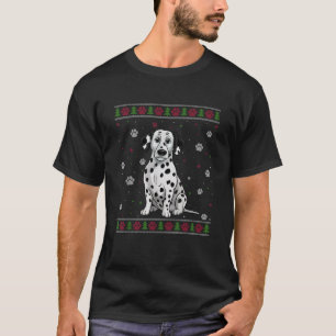 Dalmatian Christmas Sweater Xmas Pet Animal Dog Lo