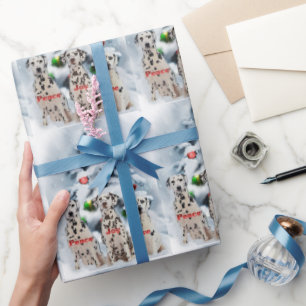 Dalmatian Christmas Wrapping Paper