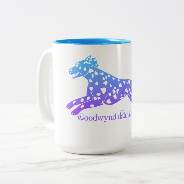 Dalmatian coffee mug (Front Left)