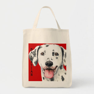 Dalmatian Color Block Tote Bag