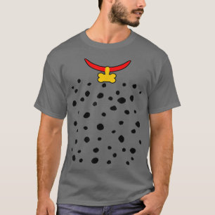 Dalmatian Costume Cute Halloween Puppy Dog Men Wom T-Shirt