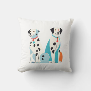 Dalmatian cushion