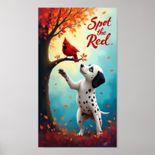 Dalmatian Cutie Poster