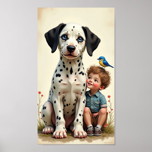 Dalmatian Cutie  Poster (Front)