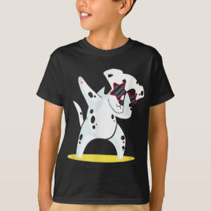 Dalmatian Dabbing I Dab Dog Dance I Funny Dalmatio T-Shirt