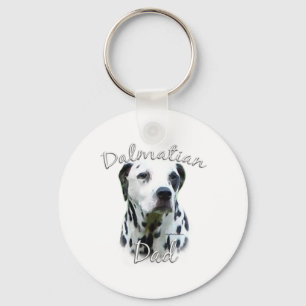 Dalmatian Dad 2 Key Ring