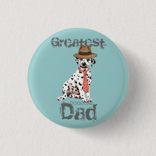 Dalmatian Dad 3 Cm Round Badge