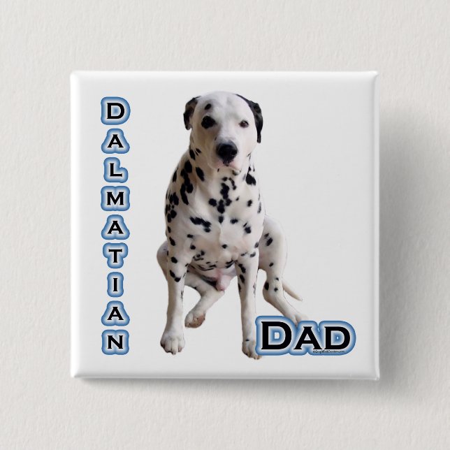 Dalmatian Dad 4 - Button (Front)