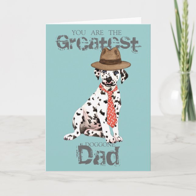 Dalmatian Dad Card (Front)