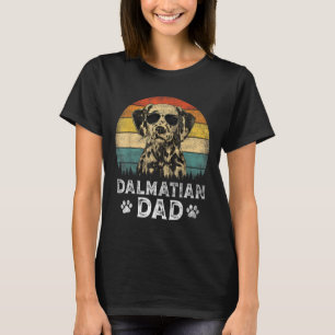 Dalmatian Dad Dog Lovers Father's Day Tee 